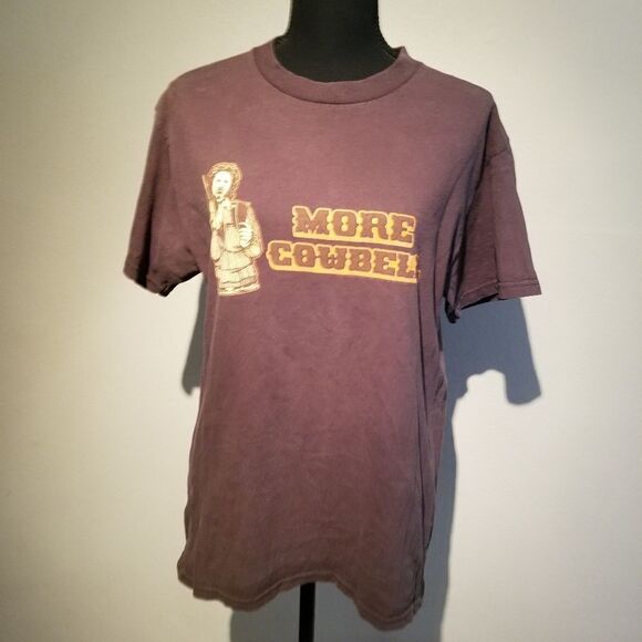 MORE COWBELL T SHIRT  SNL BRAND B18 - Picture 1 of 7